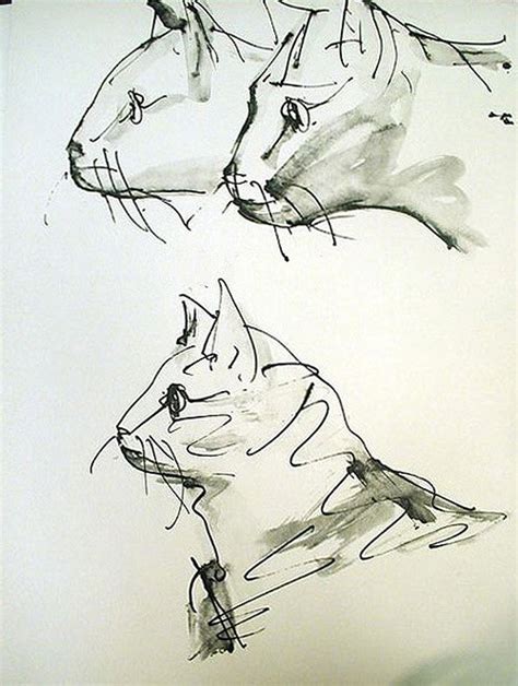 Picasso Cat Sketch At Explore Collection Of