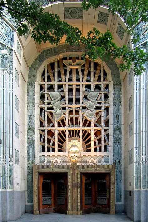 Vancouver Deco Door Art Deco Entrance To The Marine Buildi Flickr