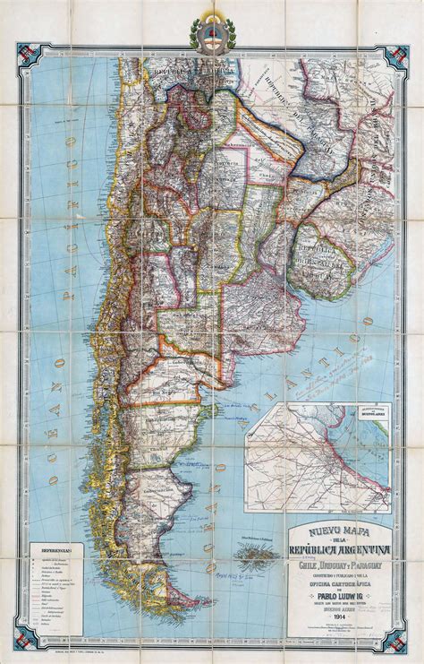 A massive power grid failure left all of argentina and parts of uruguay and paraguay without electricity, affecting around 50 million people. Large detailed old political map of Republic of Argentina ...