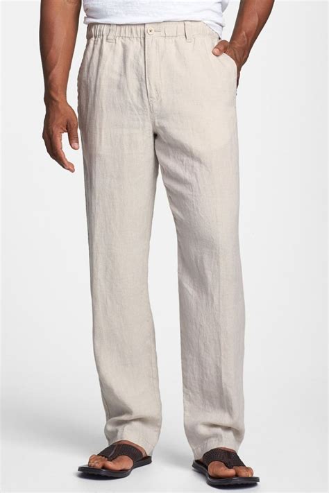 Tommy Bahama New Linen On The Beach Easy Fit Pants Nordstrom Rack Linen Beach Pants