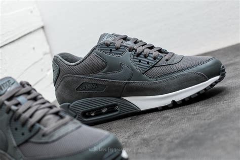 Nike Suede Air Max 90 Essential Dark Grey Dark Grey Black In Gray For