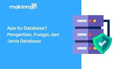 Apa Itu Database Pengertian Fungsi Dan Jenis Database