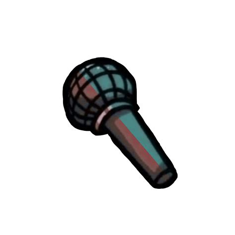 Fnf Microphone Transparent Microphone Asset By Viktorhtfgaming On