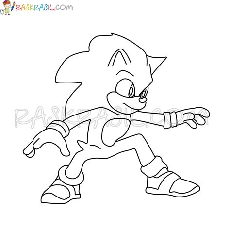 Printable Sonic The Hedgehog Worksheet