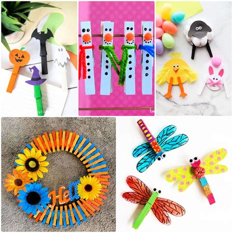 30 Amazing Clothespin Crafts And Ideas For Kids Craftulate