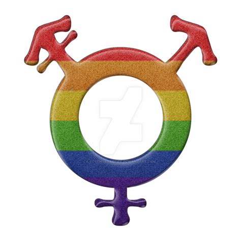 Gender Neutral Symbol In Rainbow Colors By Lovemystarfire On Deviantart