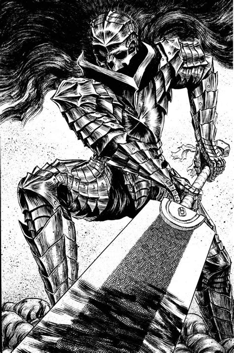 Guts Berserker Armor Berserk Berserk Arte De Cómics Arte Manga