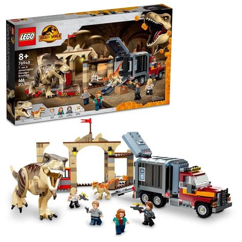 Set LEGO Jurassic World Escape De Los Dinosaurios T Rex Y