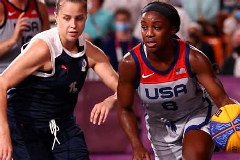 Olympics Us Women Defeat Roc To Claim First Ever Basketball 3x3 Gold