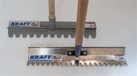 Concrete Finishing Tools - Rakes, Placers, Hand Trowels, Floats and more