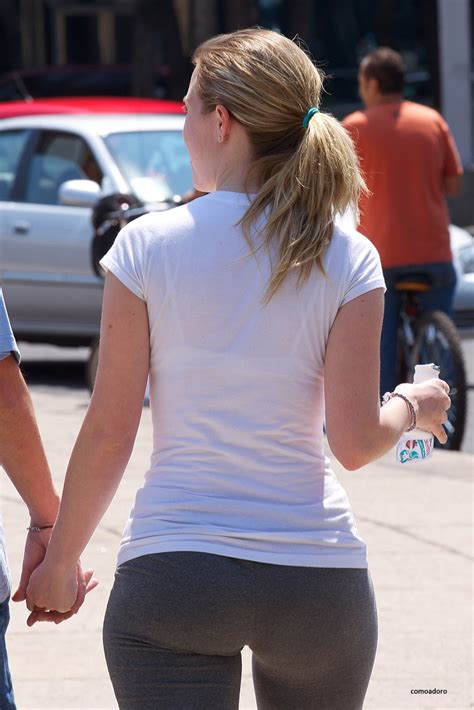 Round Ass Blond In Tight Lycra Pawg Divine Butts Candid Asses Blog