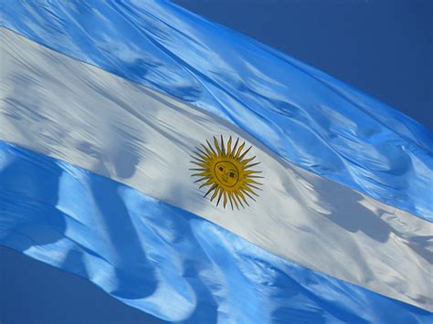 Fuente de la imagen, imagen de dominio público. Me gusta la Argentina: Bandera Argentina