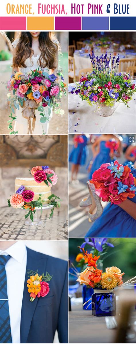 10 Best Wedding Color Palettes For Spring And Summer 2017