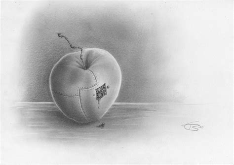 Bild: Apfel, Zeichnungen, Stillleben von enrico bei KunstNet