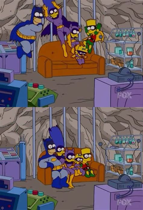 Batman Couch Gag Simpsons Wiki Fandom