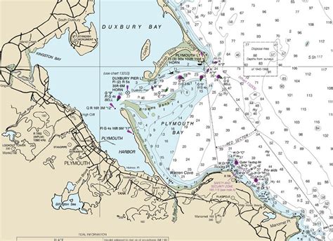 2013 Nautical Chart Map Of Cape Cod Bay Massachusetts Etsy
