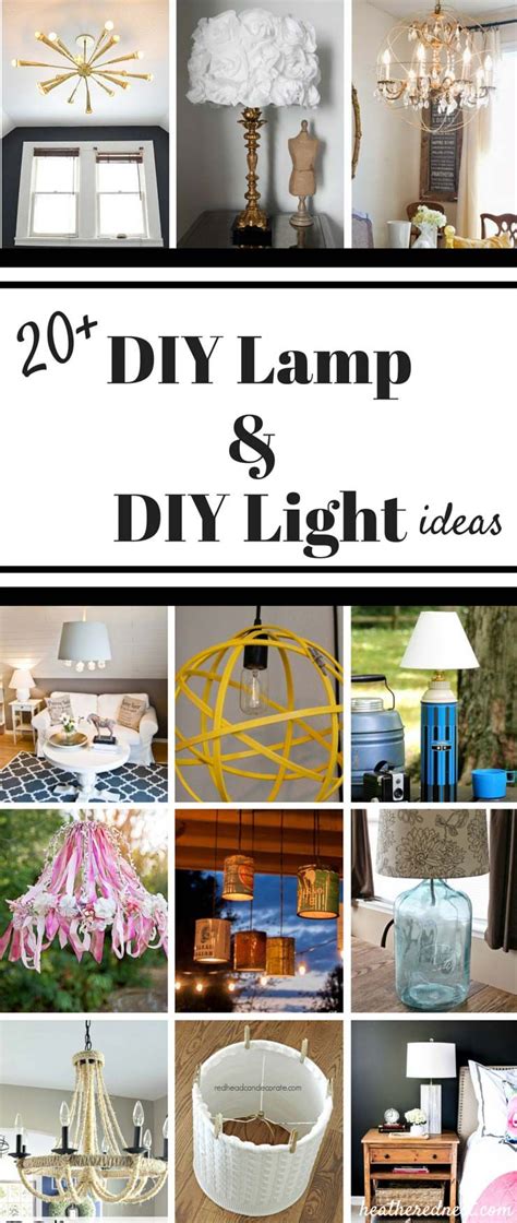 Fantastic Round Up Of 20 Popular Diy Lamp Diy Light And Diy