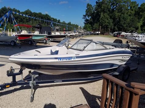 2005 Used Tahoe Q4 Sport Fish Ski And Fish Boat For Sale 7995