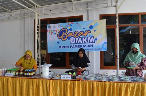 Bazar Umkm Bersama Umkm Sahabat Kppn Pamekasan Semester I