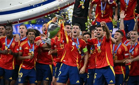 Spain Vs England Live Score Euro 2024 Final Spain Beat England 2 1 In