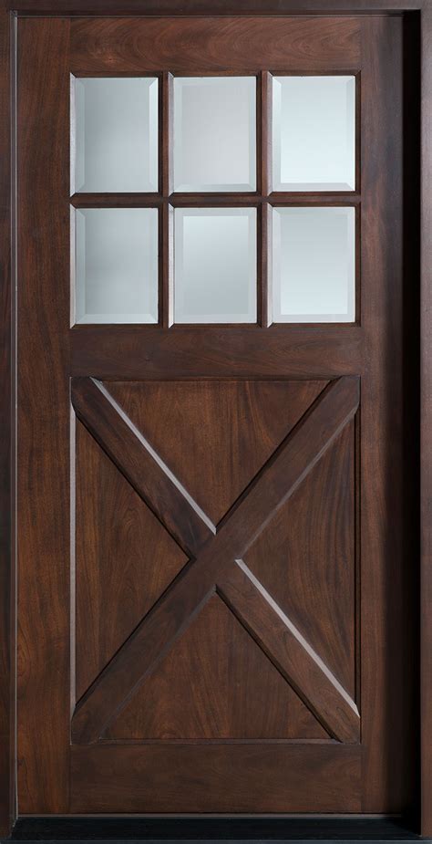 Db 758scstmahogany Walnut Classic Wood Entry Doors From Doors For