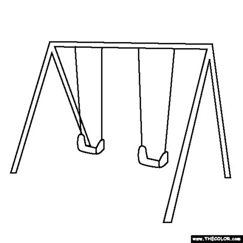 Swing Set Clipart Black And White 10 Free Cliparts Download Images On