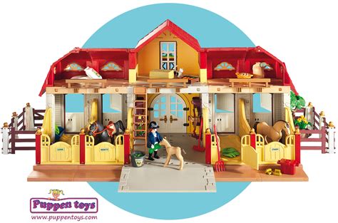 Bienvenidos a la tienda online de playmobil®: Granja de Ponis con Establo 5221 PLAYMOBIL - Juguetes ...