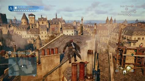Assassins Creed Unity Free Roam Gameplay On Ps4 1 Youtube