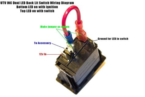 Wiring a spdt rocker switch wire center. 4 Prong Rocker Switch Diagram