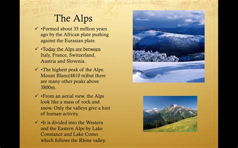 Kenneths Geography Blog Case Study Of The Alps