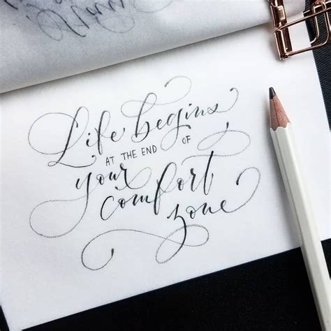 Modern Calligraphy Pencil Calligraphy And Art