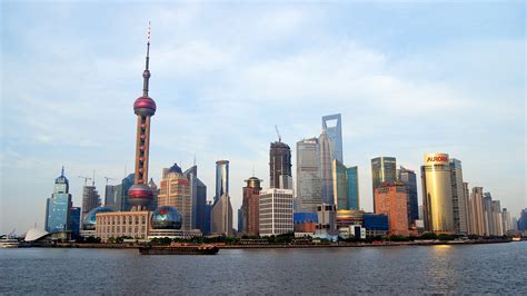 Fondos De Pantalla 2560x1440 Shanghái China Rascacielos Ciudades