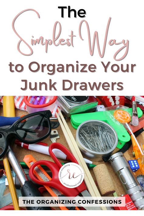 The Simplest Way To Organize Your Junk Drawers Junk Drawer