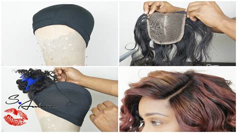 How To Sew In A Lace Closure Yourself For Beginners Tutorial Wig