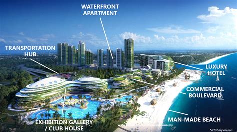 The forest city project is valued at around rm600 billion (s$225 billion) and will rise off the tuas shore. Forest City By Country Garden Pacificview - New Property ...