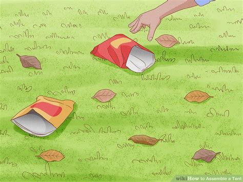 How To Assemble A Tent With Pictures Wikihow