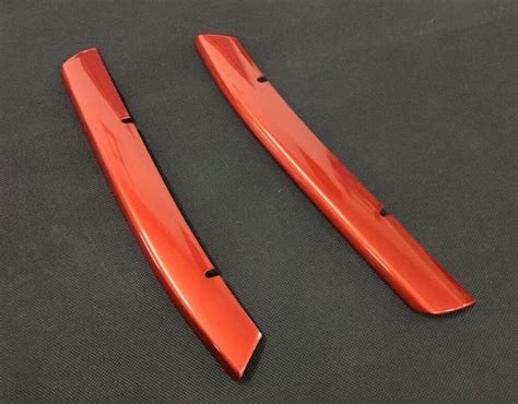 For Mazda Cx 5 2017 2019 Red Front Bumper Lower Grille Cover Trim