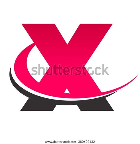 Goog | complete alphabet inc. Swoosh Alphabet Icon X Stock Vector (Royalty Free) 380602132