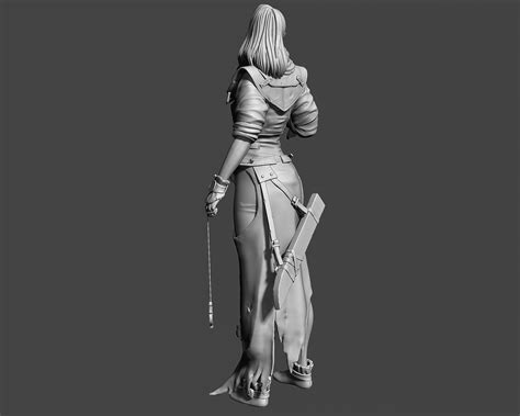 Fantasy Female Character 3d Print 3d Model 3d Printable Stl Ztl