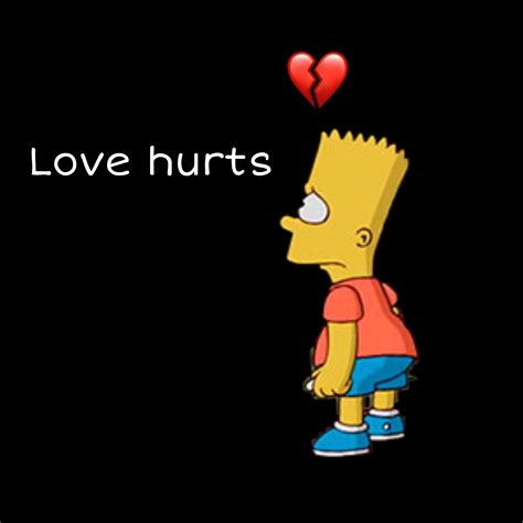 Heart Broken Simpson Wallpaper