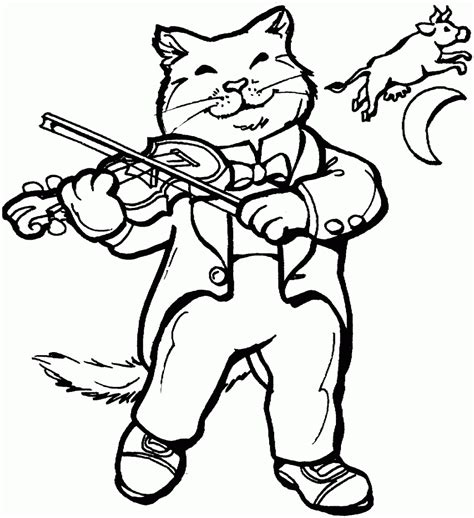 Free Printable Nursery Rhymes Coloring Pages For Kids