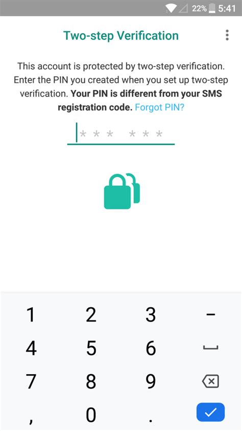 Code Whatsapp Appuyer Sur Ce Lien Pour Confirmer Votre Compte - Comment récupérer le code PIN WhatsApp oublié? - Astuces Internet