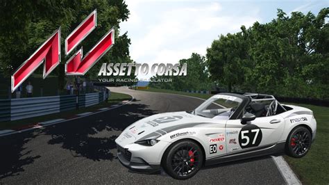 Assetto Corsa Mazda Mx Cup Cadwell Park Youtube