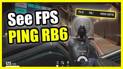 How To See Your Ping And Fps In Rainbow Six Siege Ps5 Xbox Pc Youtube