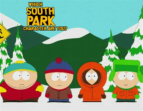Which South Park Character Are You All Characters The Best South Park