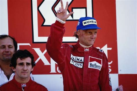 Portugal 1984 Lauda Wins His Third And Final Title After Beating