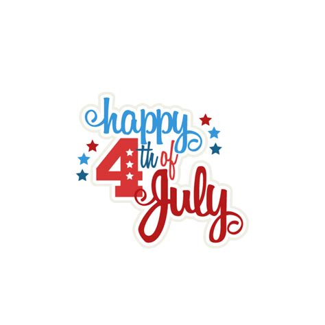 Happy 4th Of July Png Free Download