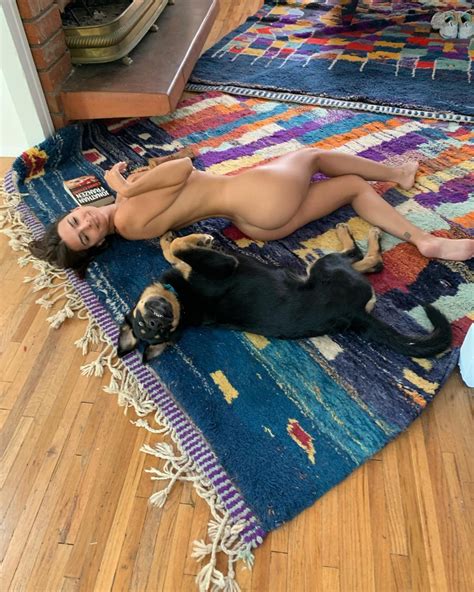 emily ratajkowski s lying naked on the floor of the day