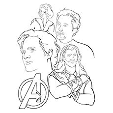 characters featured on bettercoloring.com are the property of their respective owners. Thor Infinity War Coloring Pages