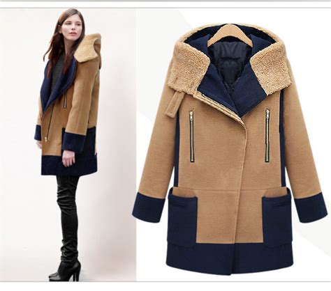Frequent special offers and discounts up to 70% off for all products! Plus Size Splicing Long Wool Coat on Luulla